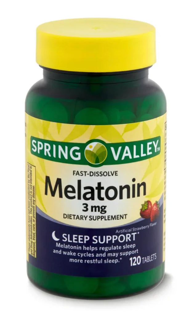 Melatonin Spring Valley - American High quality 3mg VitalLocks & Wellness