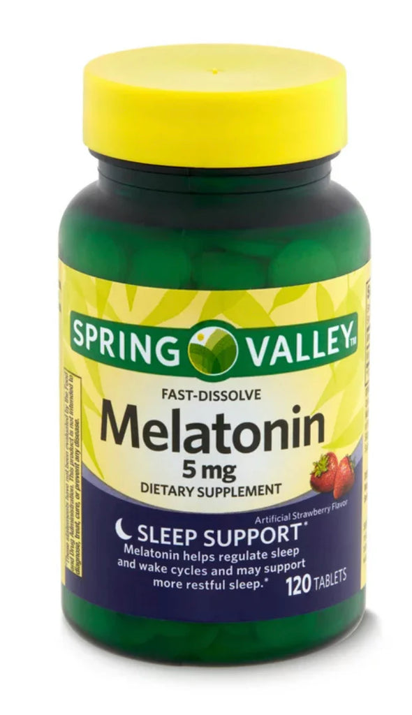 Melatonin Spring Valley - American High quality 5mg VitalLocks & Wellness
