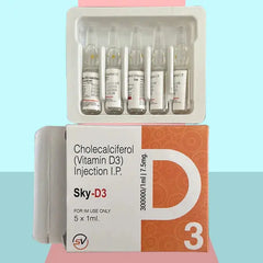 Cholecalciferol D3 5 x 1ml ampoules VitalLocks & Wellness