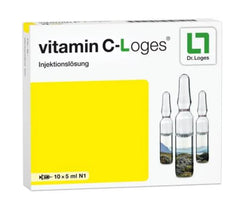 Vitamin C - injection IV IM 10 ampoules x 5 ml VitalLocks & Wellness