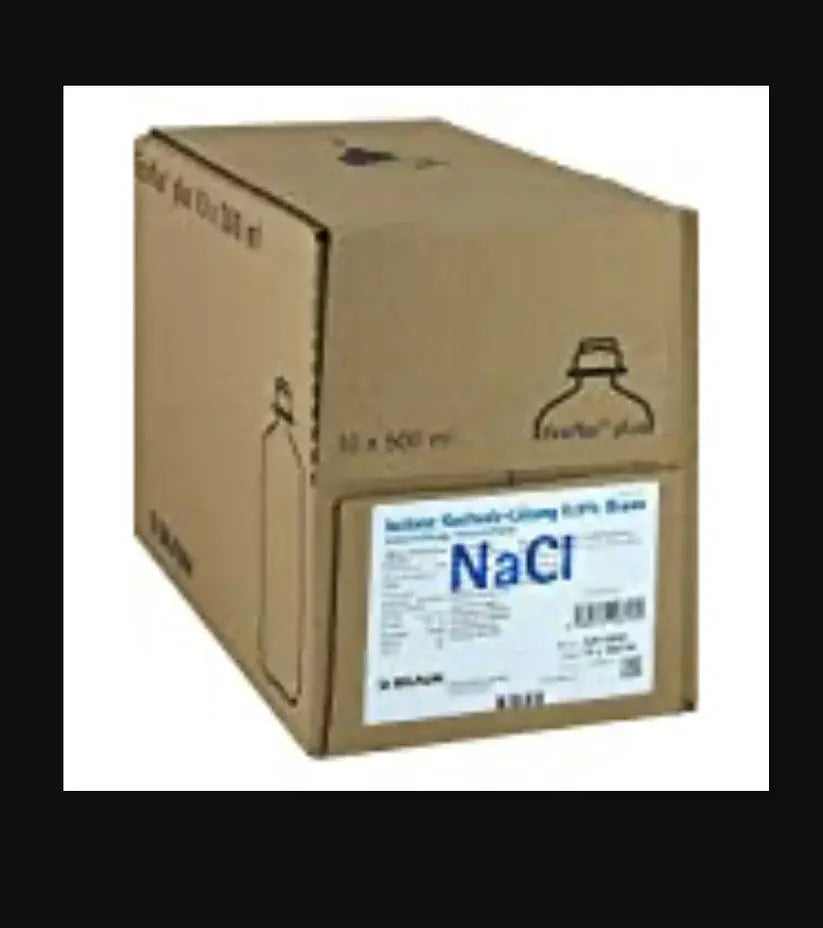 Sodium chloride 0.9% - 10 Plastic bags of 500ml VitalLocks & Wellness