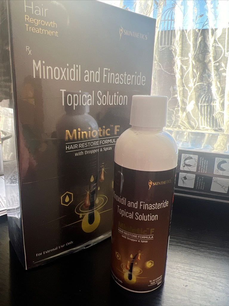 Hair Loss Treatment for Men and Women: A Review of MINIOTIC F - Finasteride 0.1% & Minoxidil 5% Topical Solution